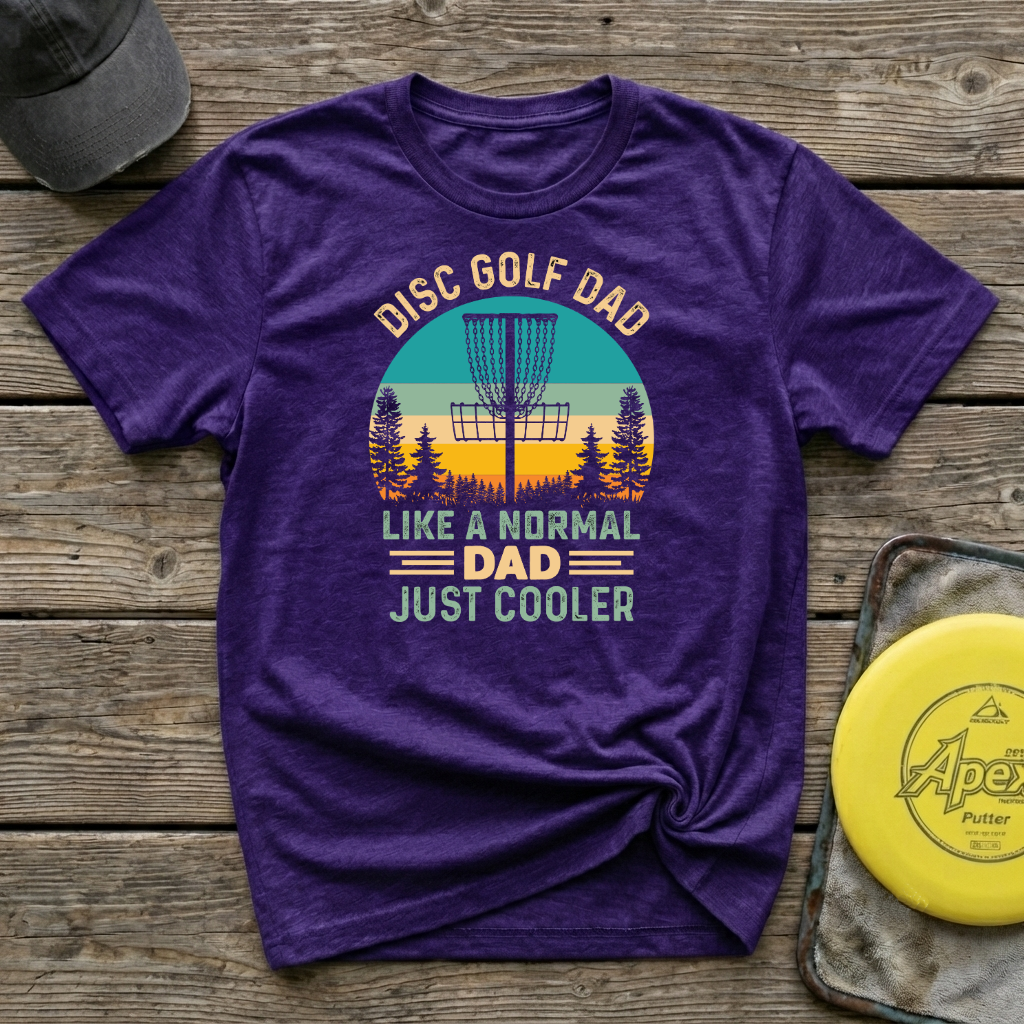 Disc Golf Dad Vintage Disc Golf T-Shirt