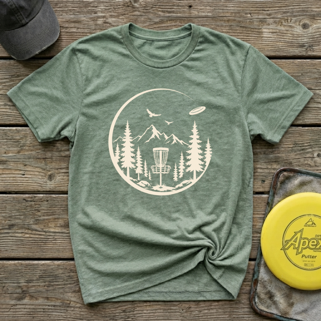 PNW Patch Vintage Disc Golf T-Shirt