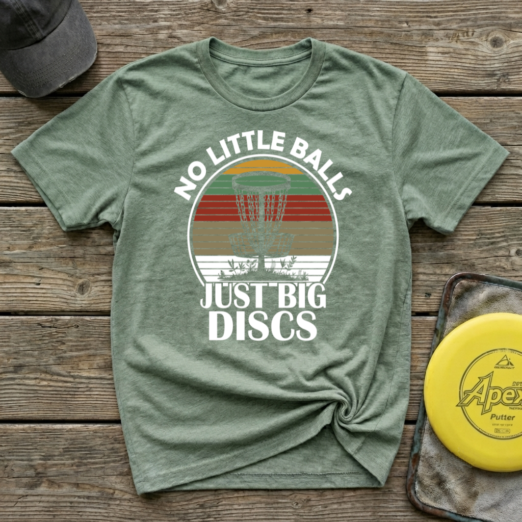 Just Big Discs Vintage Disc Golf T-Shirt