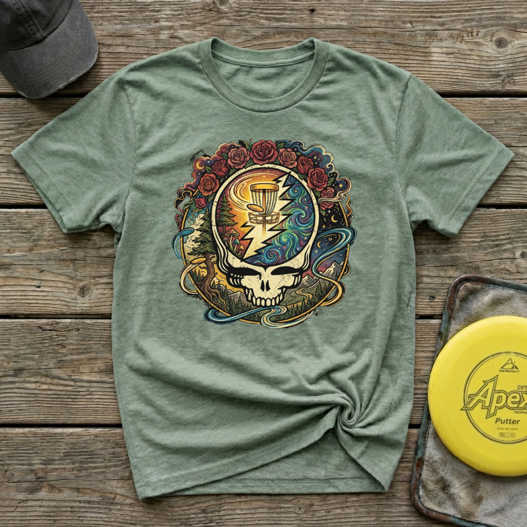 Ace Your Face Vintage Disc Golf T-Shirt