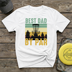 Best Dad By Par Vintage Disc Golf T-Shirt